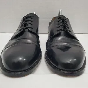 COLE HAAN Lexington II Black Leather Cap Toe Oxfor Cole Haan Lexington II Black Cap Toe Dress Oxfords Black  main image 3